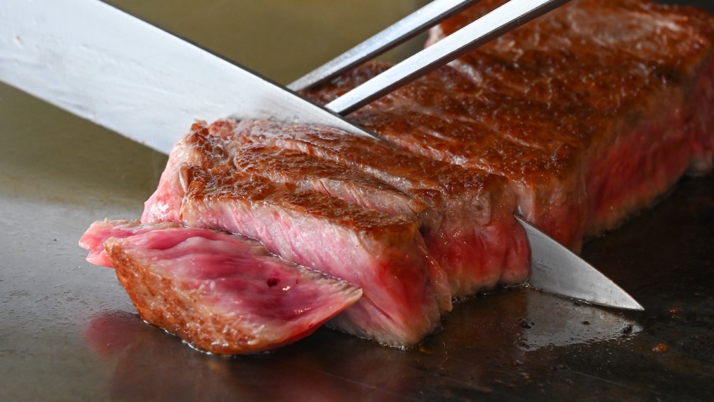 Selected Black-haired Wagyu Teppanyaki